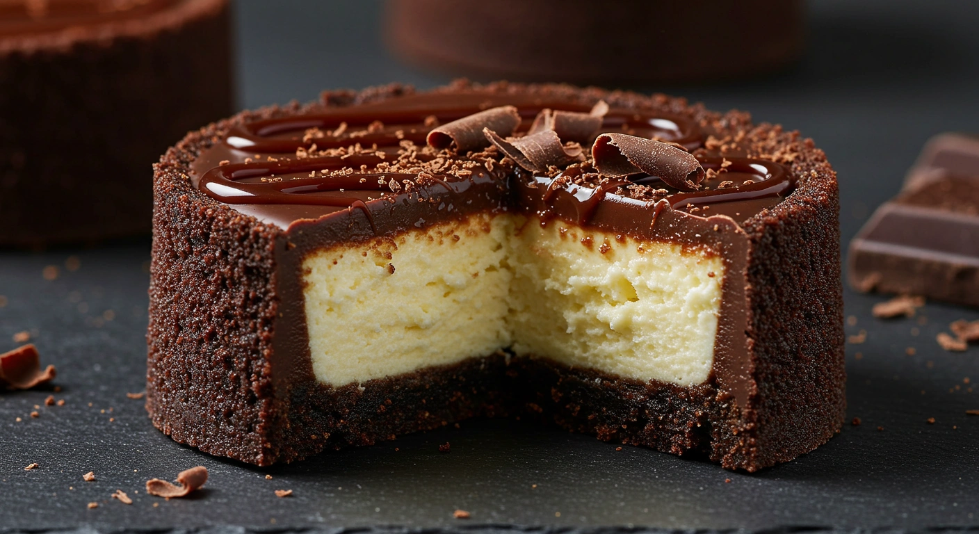 Decadent Cheesecake Stuffed Chocolate - tertiary view